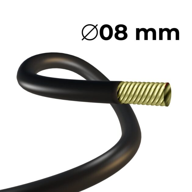 01 M - GUIA ULTRAFLEXIBLE DE Ø8mm CON FUNDA ANTI FRICCIÓN